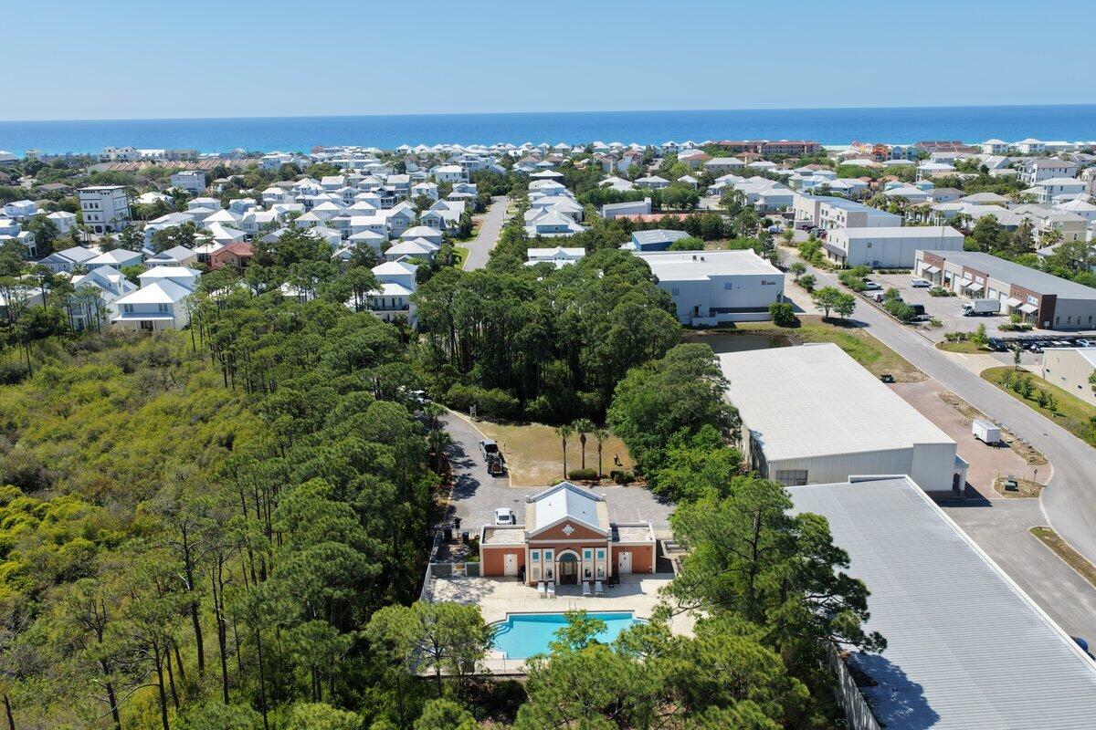46 Lake Street Miramar Beach, FL 32550 - Photo 52 of 56 an aerial view of a city with lots of residential buildings