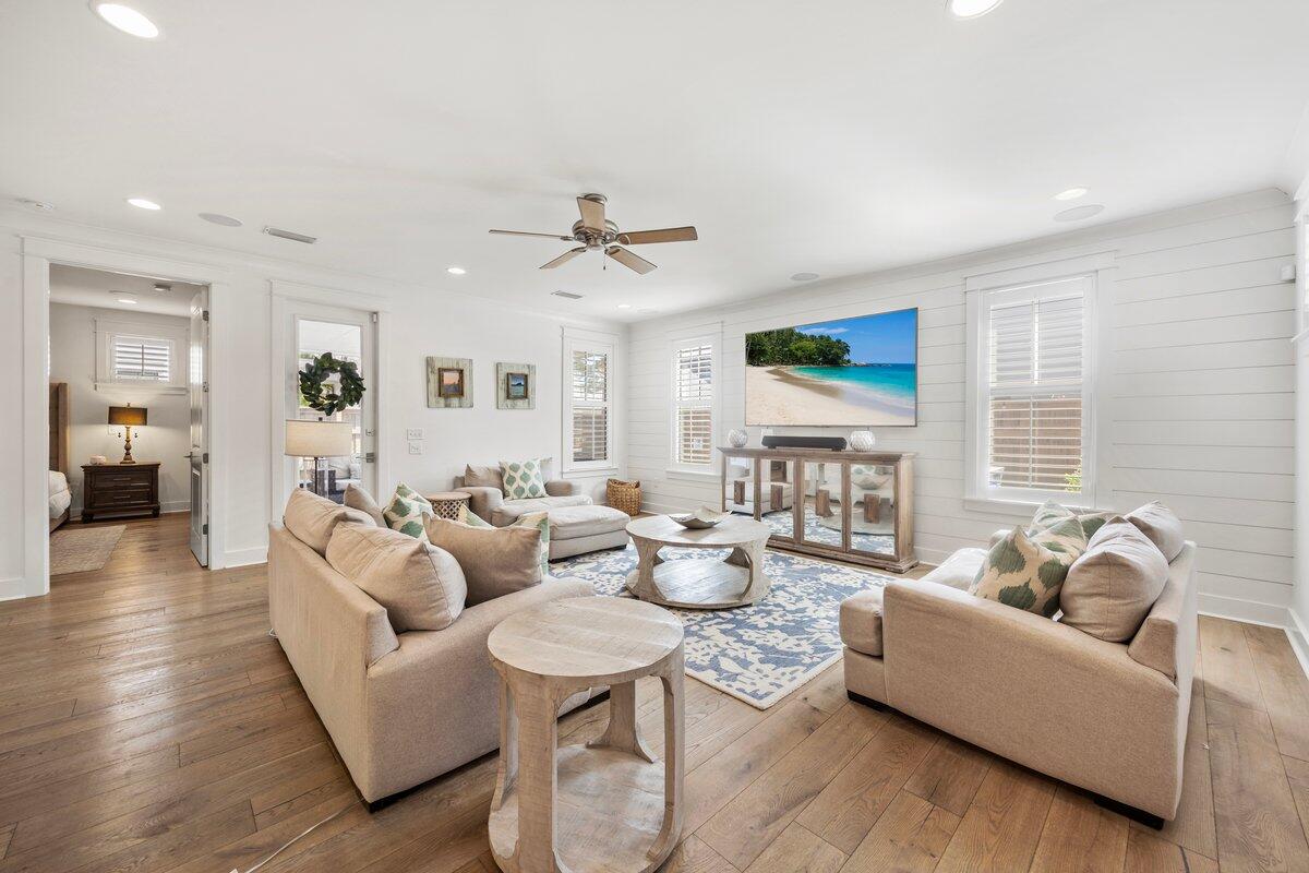 46 Lake Street Miramar Beach, FL 32550 - Photo 7 of 56 a living room with furniture and a large window