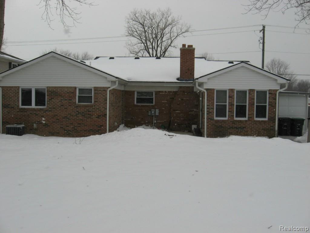 10825 Beech Daly Road Taylor, MI 48180 - Photo 24 of 24 Back of house