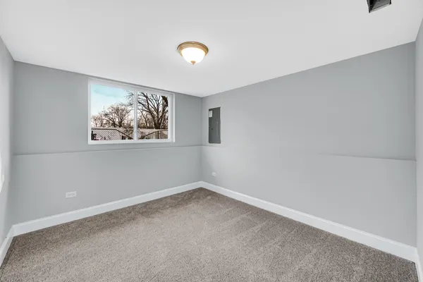 a view of room with window
