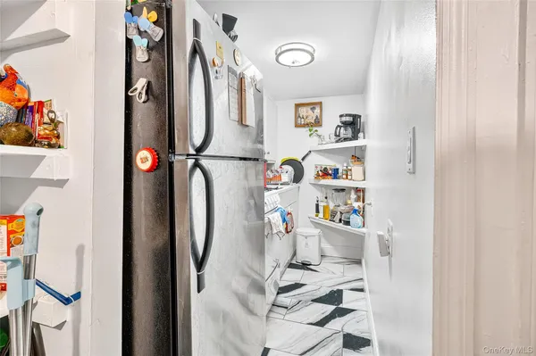 a room with storage and utility