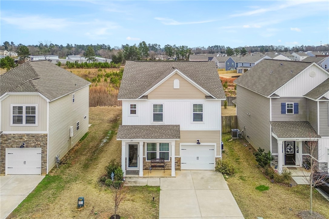 251 Samuel Street Pendleton, SC 29670 - Photo 33 of 37 This charming home features a two-story design with a welcoming covered front porch.