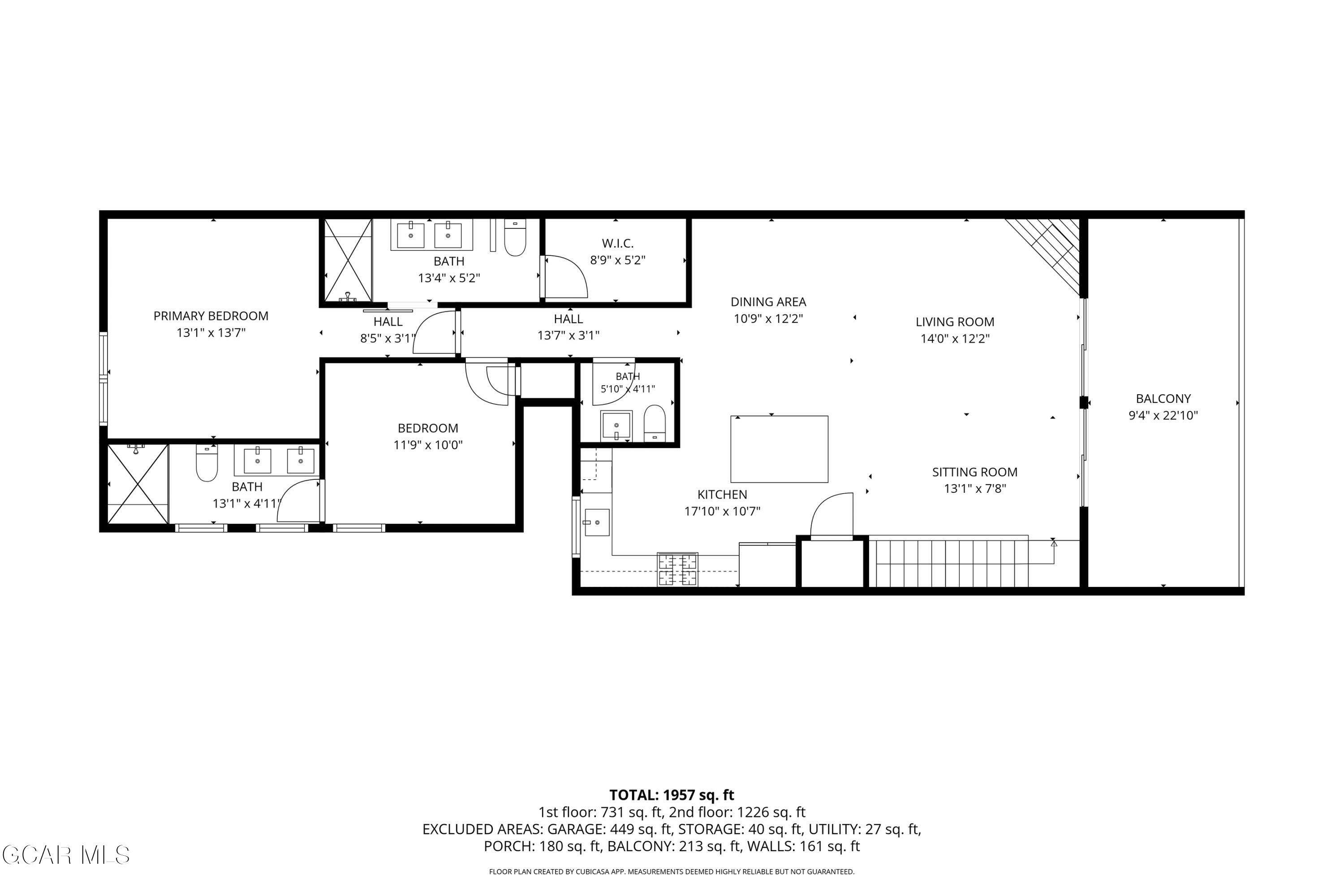 154 Eagle Ridge Drive Granby, CO 80446 - Photo 41 of 59 a picture of a floor plan