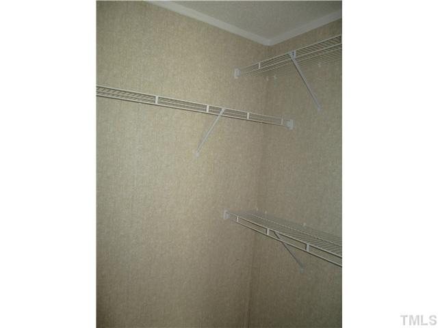 9501 Neils Branch Road Raleigh, NC 27603 - Photo 13 of 21 Walk in closet in Master Bedroom
