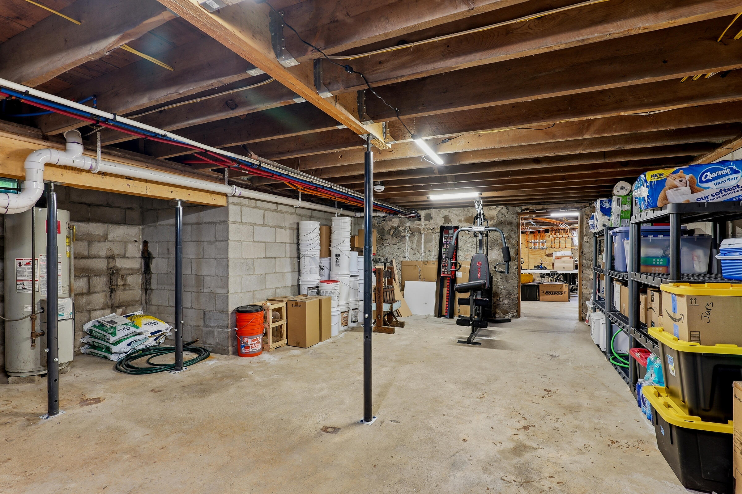 11020 Wilke Lake Road Schleswig, WI 53042 - Photo 55 of 62 Basement Storage