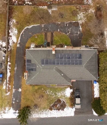 a view of swimming pool with a yard