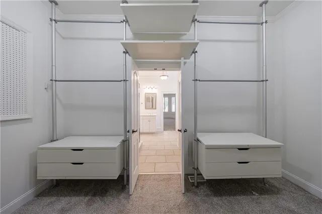 a view of a sign board with a fountain