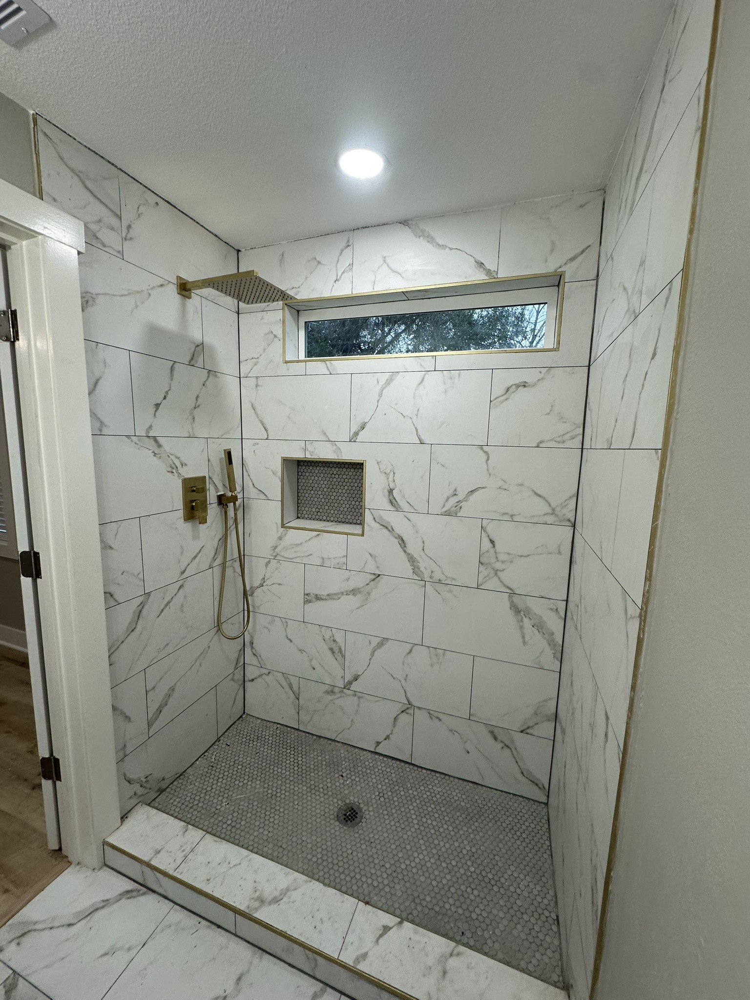 8223 Wallis Street Fulshear, TX 77441 - Photo 25 of 30 a bathroom with a shower and toilet