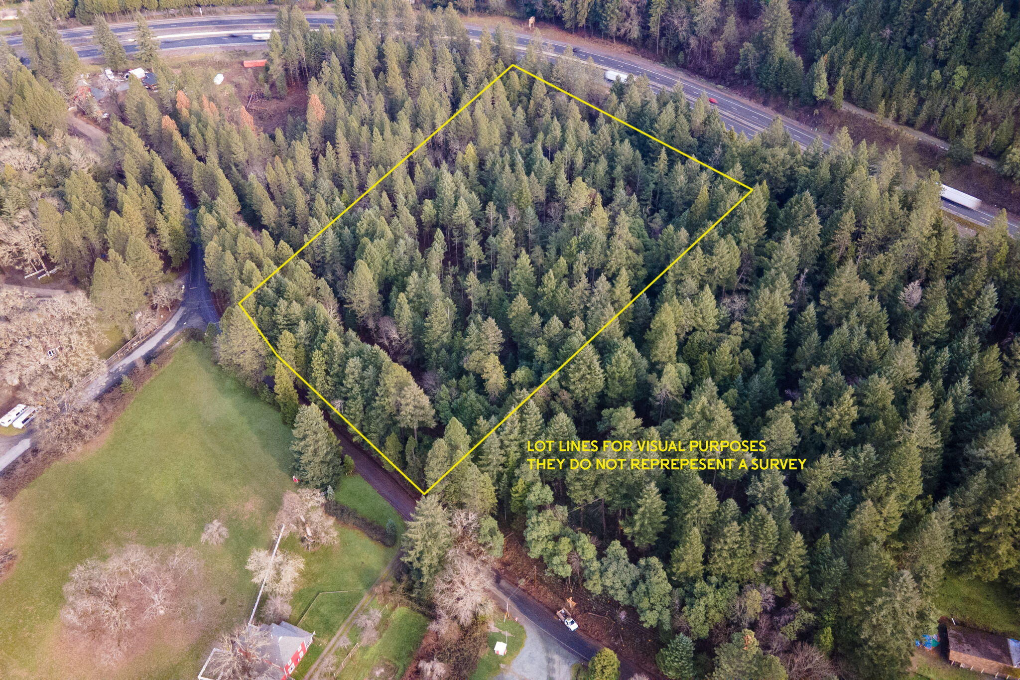Old Stage Road Wolf Creek, OR 97497 - Photo 1 of 12 a view of a lake in a forest