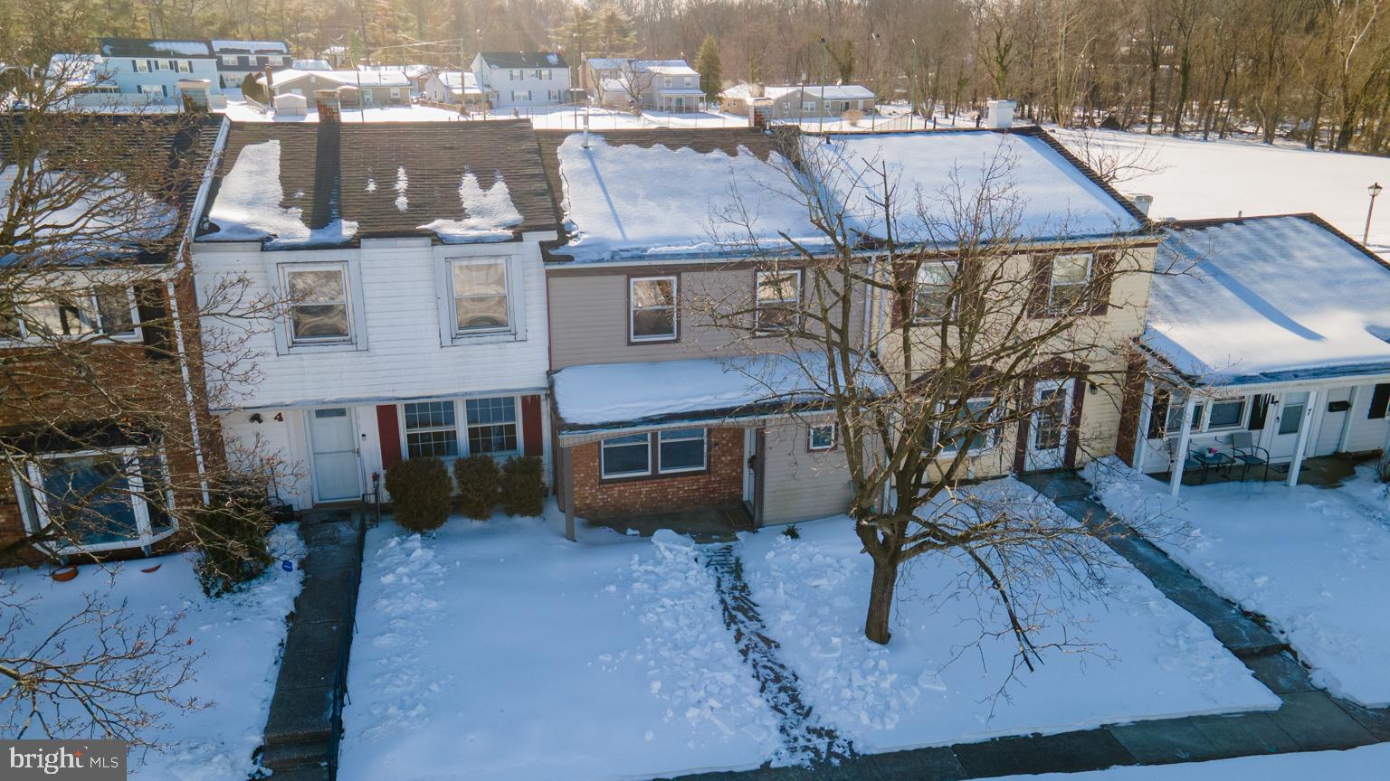 5 Farragut Court Willingboro, NJ 08046 - Photo 46 of 51 an aerial view of a house with garden