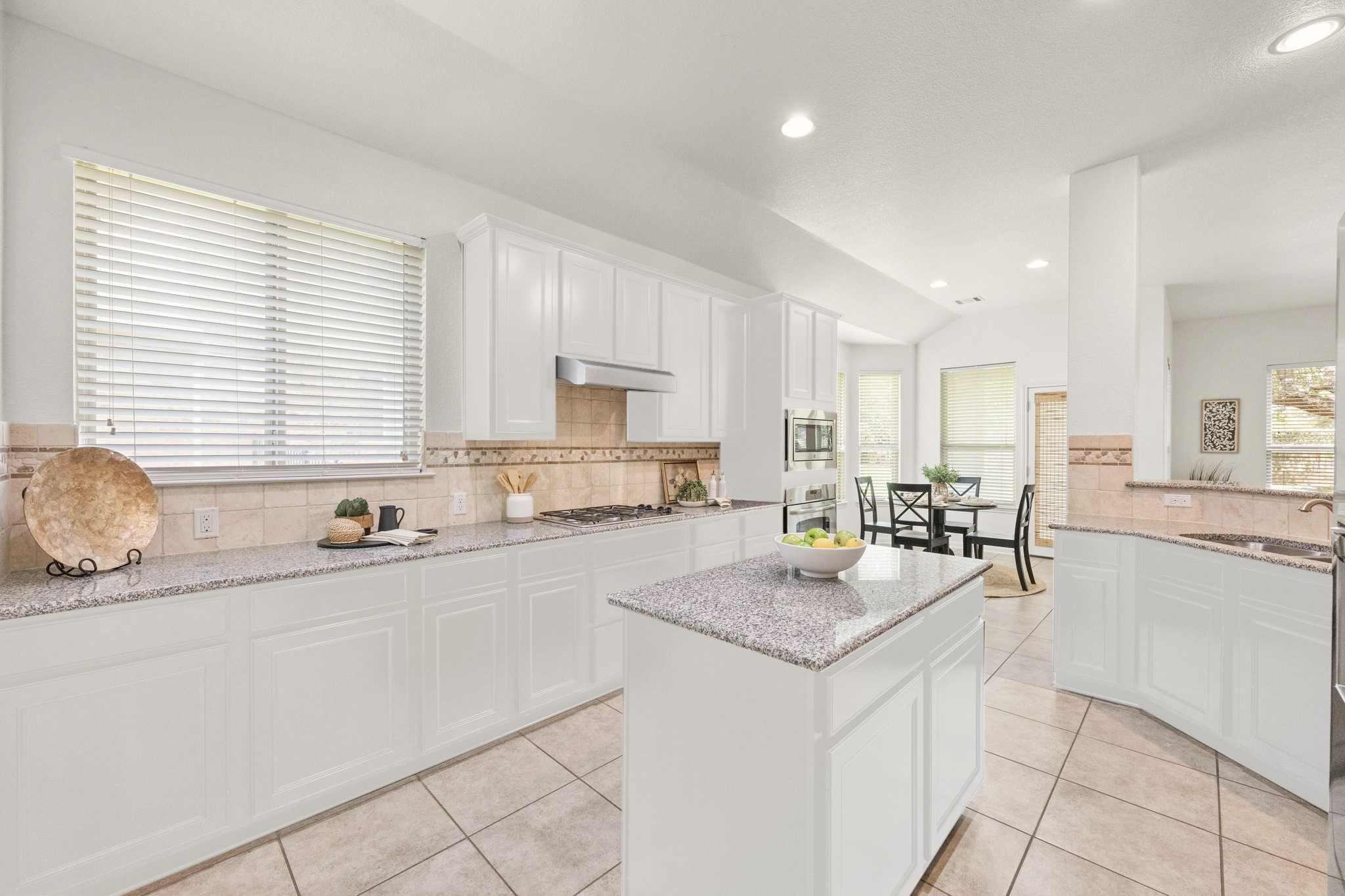 4924 Pyrenees Pass Bee Cave, TX 78738 - Photo 5 of 26 Rendering of kitchen with light-colored cabinets