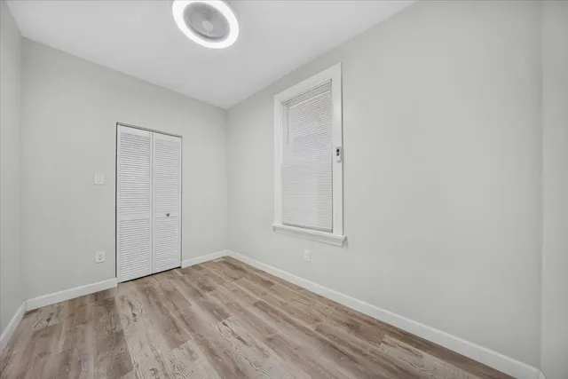 wooden floor in an empty room
