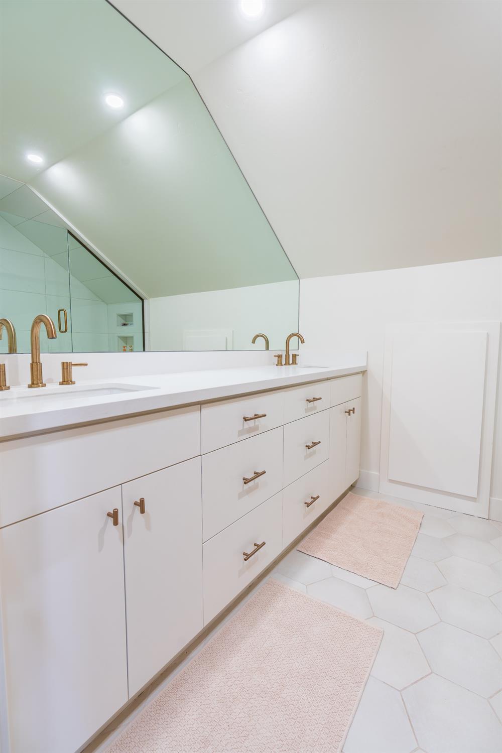 28960 Snowhite Ridge Drive Long Barn, CA 95335 - Photo 12 of 15 a bathroom with a double vanity sink and mirror