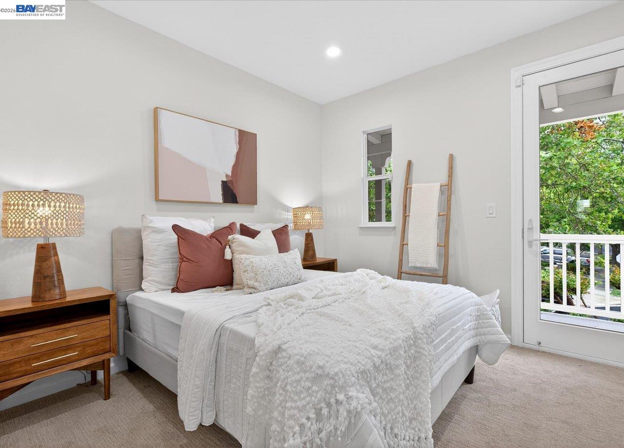 8148 Briar Oaks Drive San Ramon, CA 94582 - Photo 32 of 40 a bedroom with bed and a window