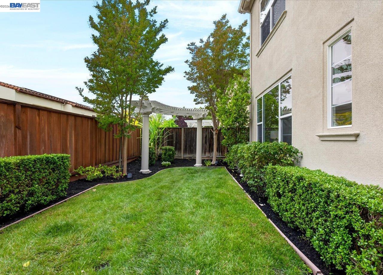 8148 Briar Oaks Drive San Ramon, CA 94582 - Photo 39 of 40 a view of backyard of house with green space