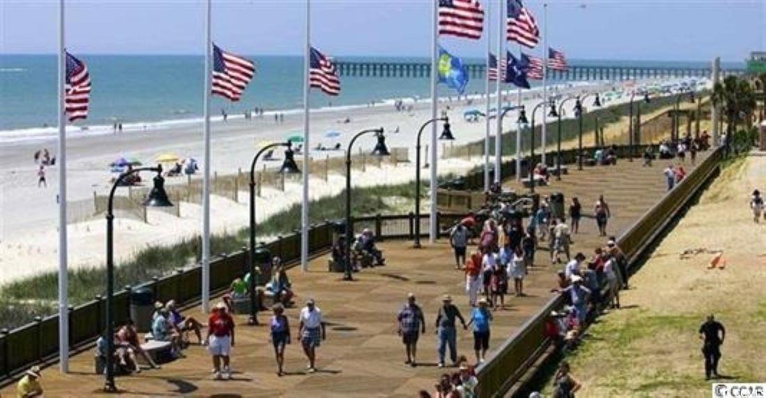 414 36th Avenue North Myrtle Beach, SC 29577 - Photo 20 of 22 View of community with view of water and beach