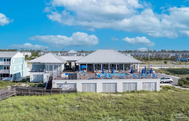 a view of beach and ocean