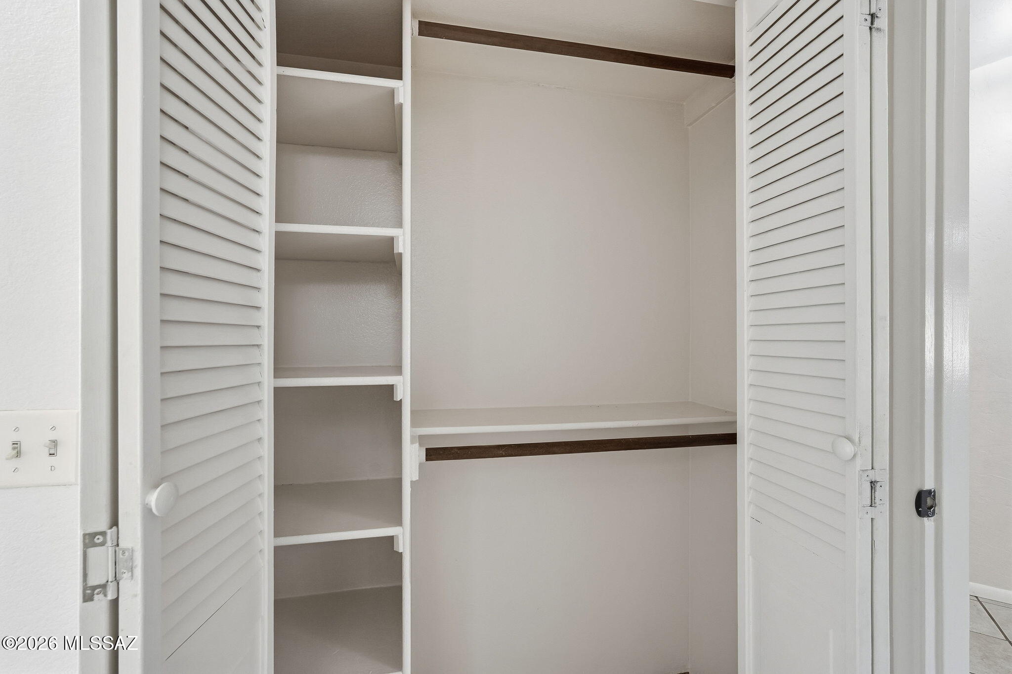 5791 North Moonbrook Road Tucson, AZ 85741 - Photo 22 of 40 Second Closet in Primary Bedroom