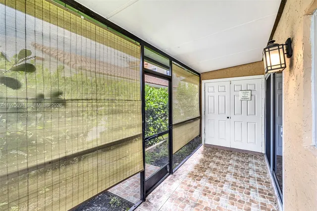 a view of a large window with outer view