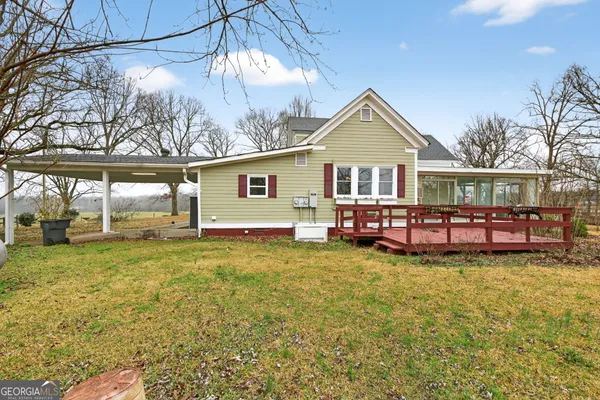 a view of outdoor space and yard