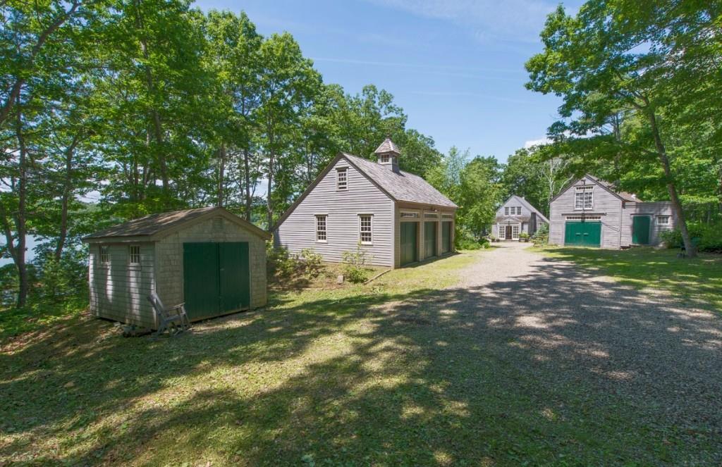 107 Knickerbocker Road Boothbay, ME 04537 - Photo 3 of 35 Follow a gentle, winding driveway to...