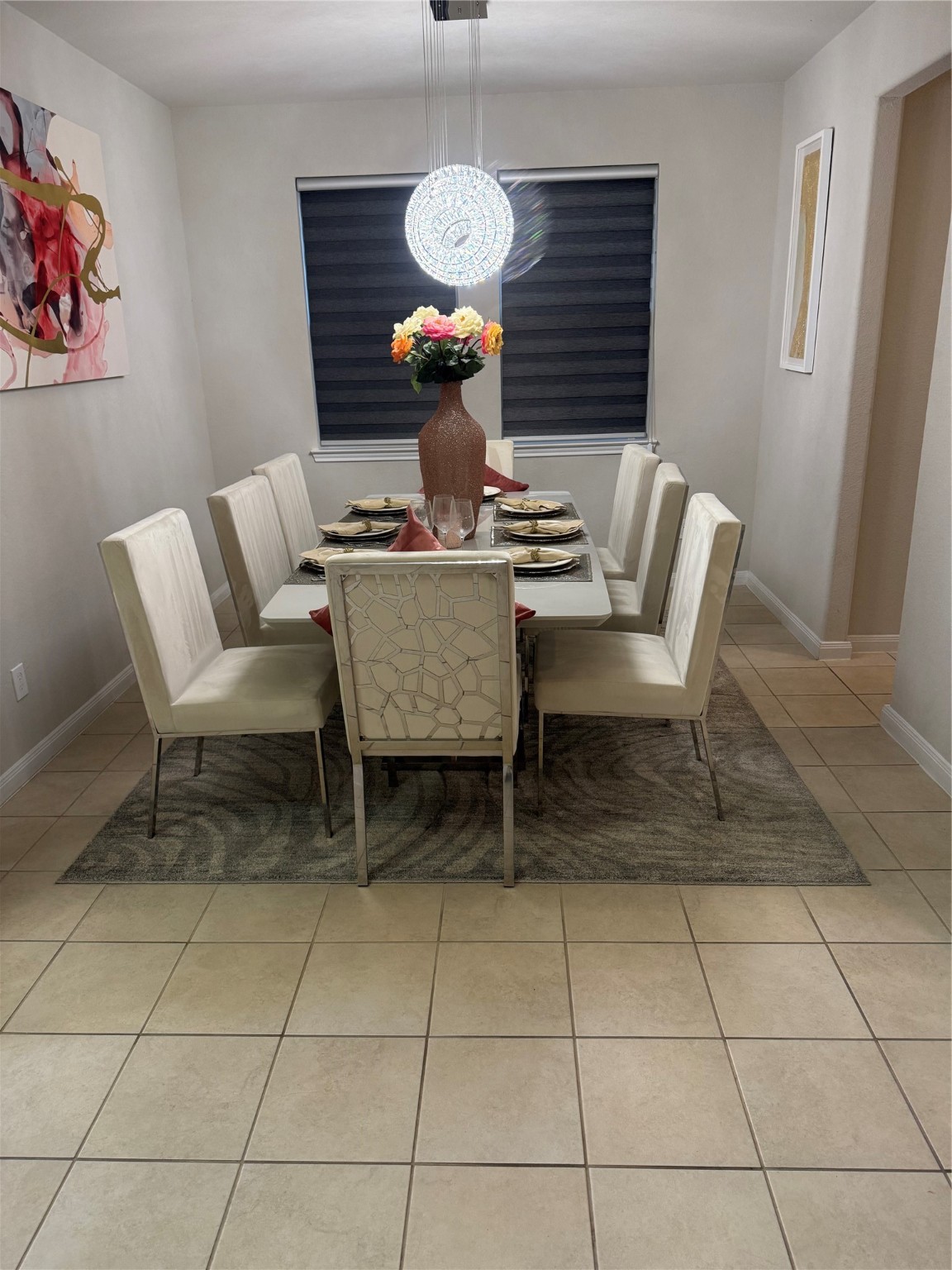 1617 Darwin Cedar Drive Rosharon, TX 77583 - Photo 10 of 27 a dining room with furniture and wooden floor