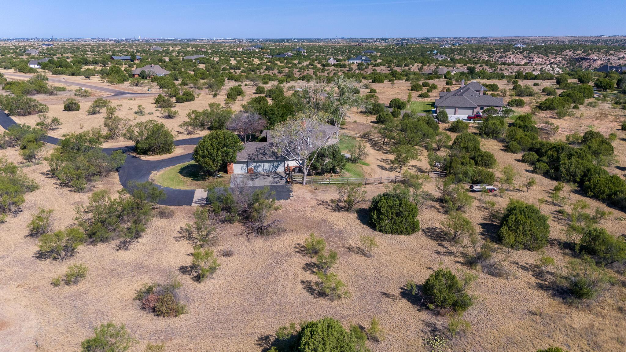 327 Lake Ridge Road Canyon, TX 79015 - Photo 35 of 38 an aerial view of multiple house