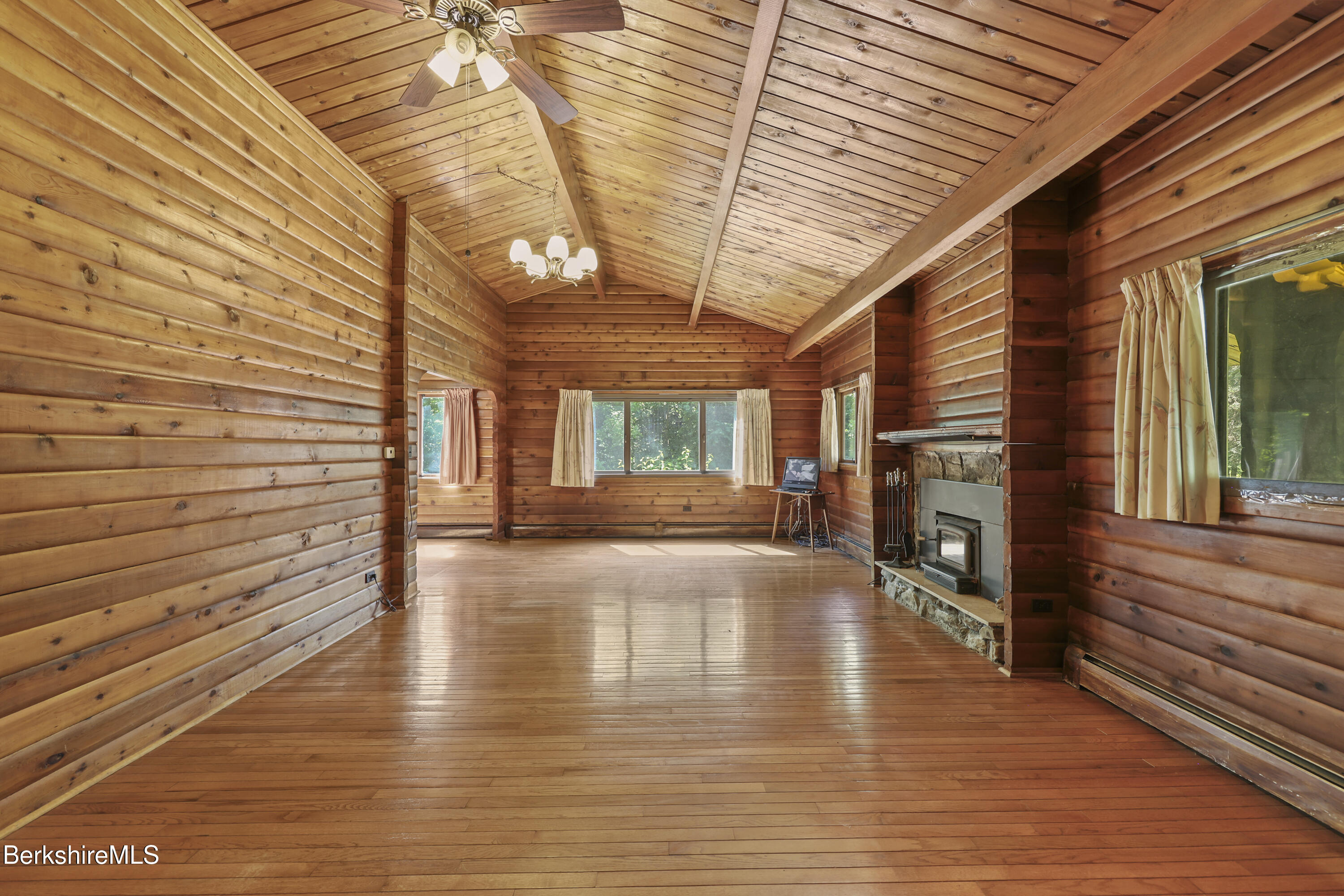240 Kirchner Road Dalton, MA 01226 - Photo 11 of 51 a view of a hall with wooden floor