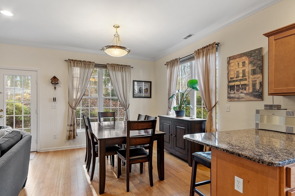 33 Summerfield Drive, Unit 33 Uxbridge, MA 01569 - Photo 17 of 21 a view of a a dining room with furniture window and outside view