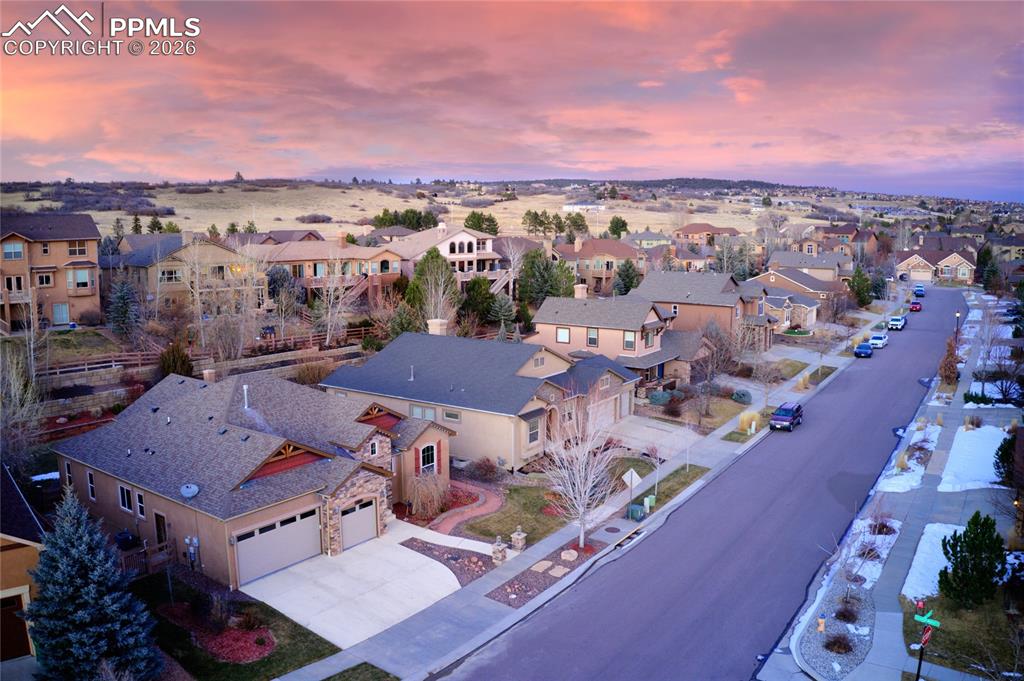1112 Spectrum Loop Colorado Springs, CO 80921 - Photo 43 of 50 Aerial view of residential area