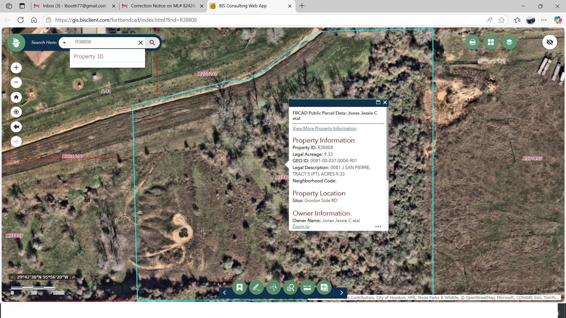 0 Gordon Side Road Fulshear, TX 77441 - Photo 2 of 3 a view of a city from a terrace