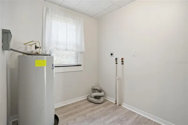 a room with a window