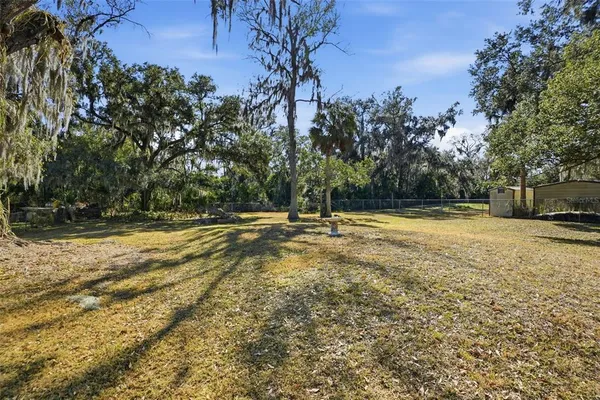 a view of outdoor space with trees