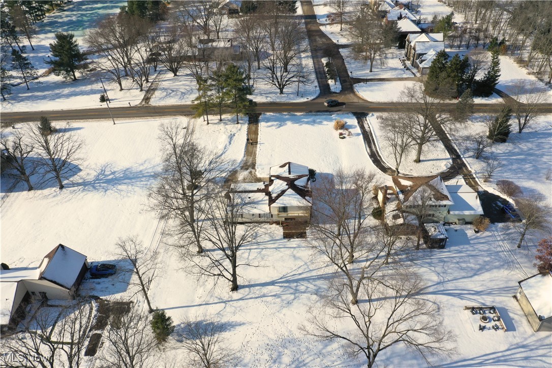 4127 Huffman Road Medina, OH 44256 - Photo 41 of 49 View of snowy aerial view