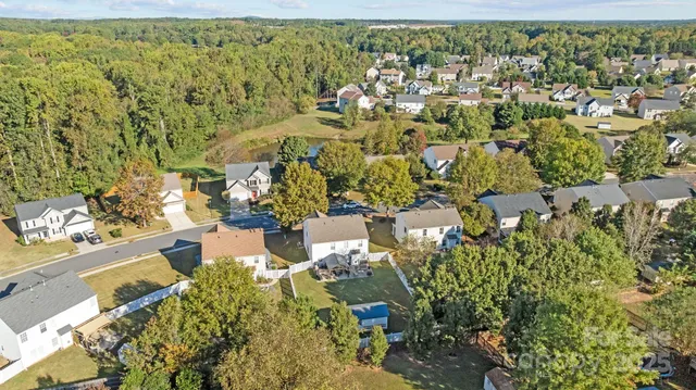 view of a lake with an outdoor space