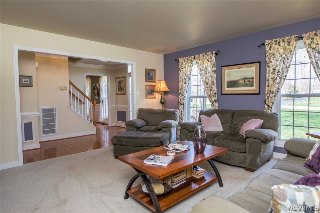 13513 Brandy Oaks Road Chesterfield, VA 23832 - Photo 15 of 38 Living Room additional view showing more accurate