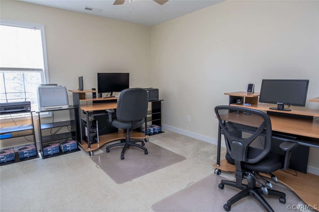 13513 Brandy Oaks Road Chesterfield, VA 23832 - Photo 24 of 38 Bedroom number 2 currently serving as home office.