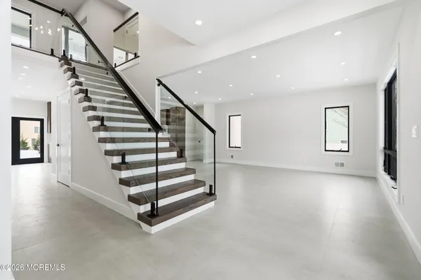 a view of entryway and hall