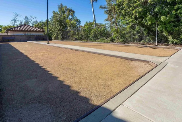 a view of a tennis court