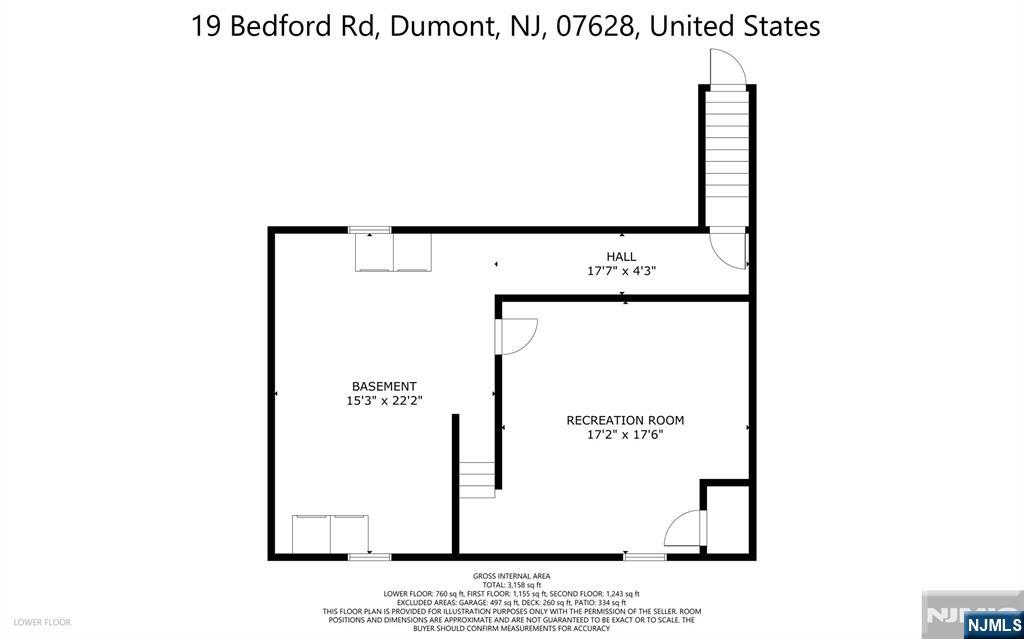 19 Bedford Road Dumont, NJ 07628 - Photo 36 of 39