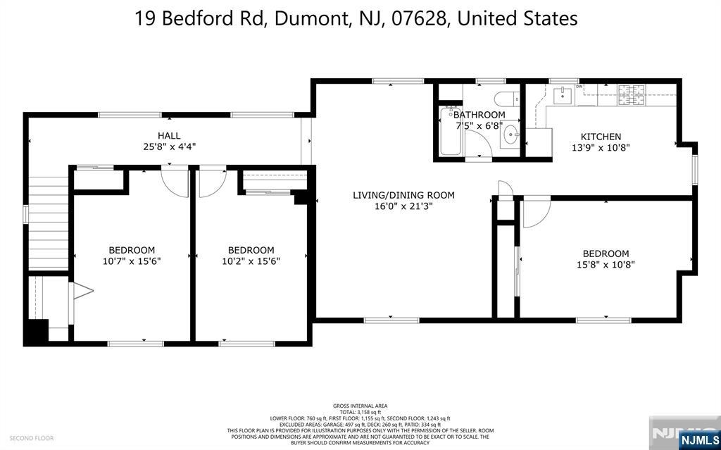 19 Bedford Road Dumont, NJ 07628 - Photo 38 of 39