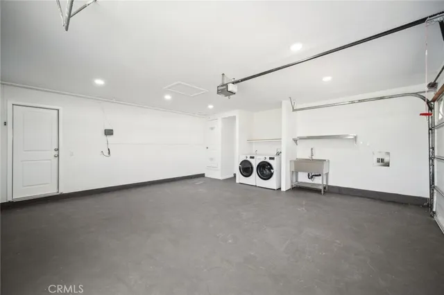 a view of a swimming pool with a yard