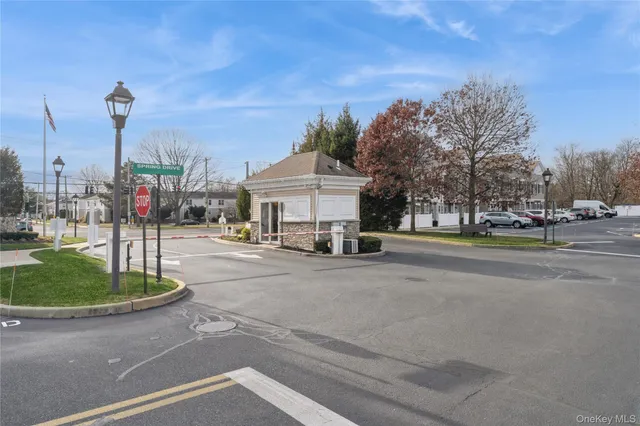 a front view of a house with a large window