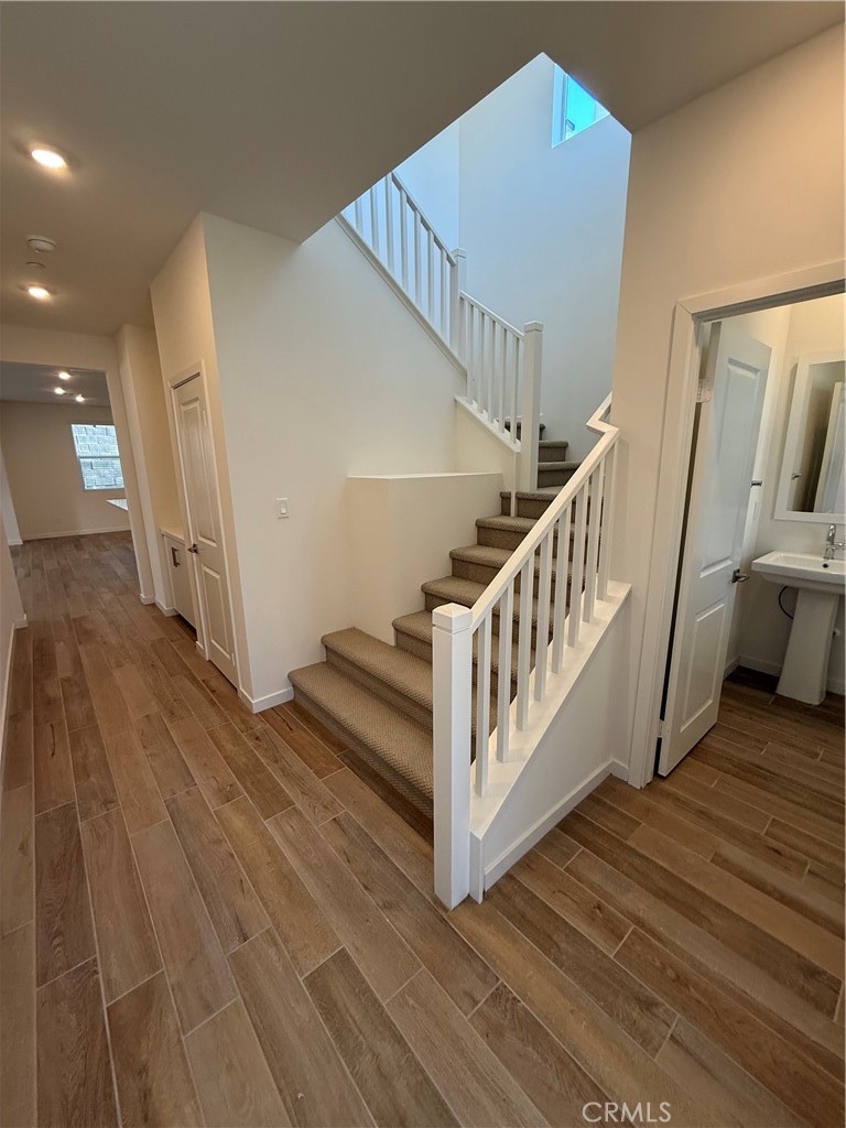 15844 Caterpillar Drive Fontana, CA 92336 - Photo 3 of 19 a view of entryway with wooden floor