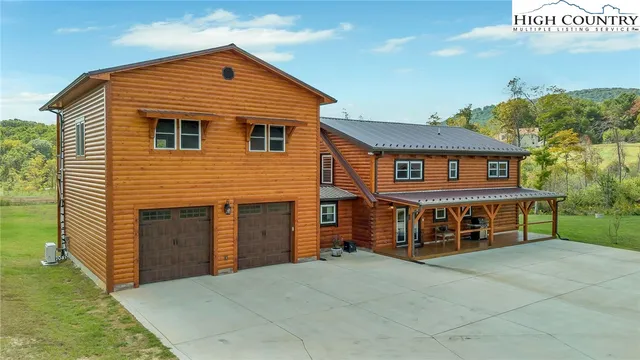 a front view of a house with balcony