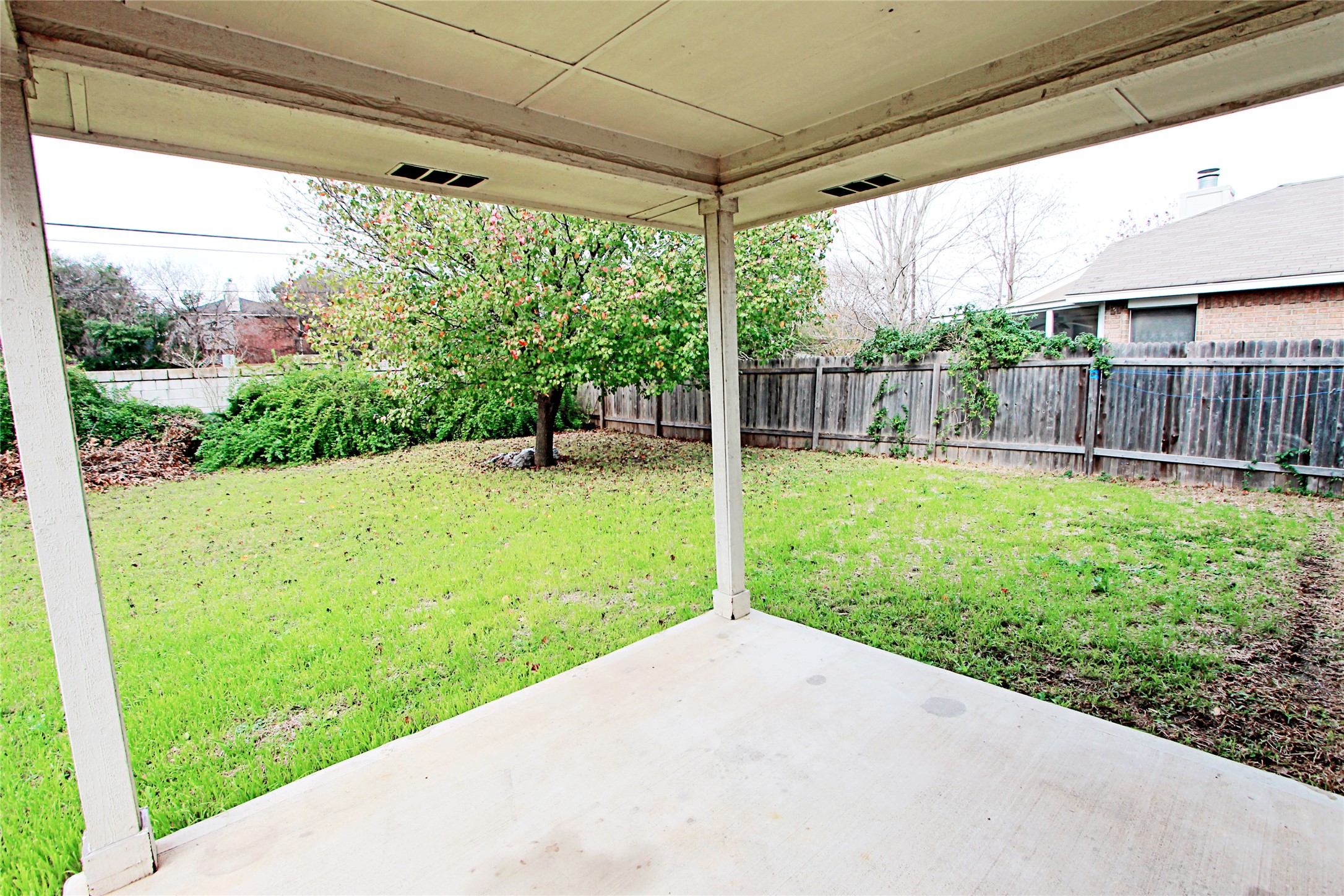1821 Friars Tale Lane Austin, TX 78748 - Photo 18 of 20 Fenced backyard with a patio