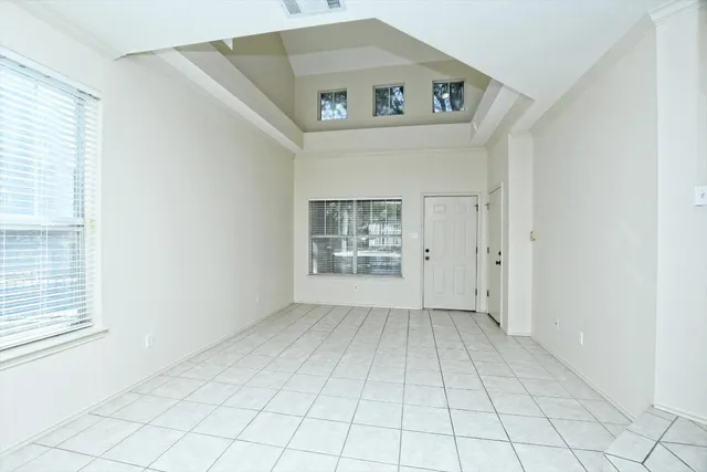 a view of an empty room with window