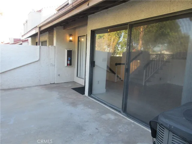 a view of a small space