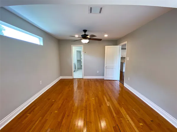 wooden floor in an empty room
