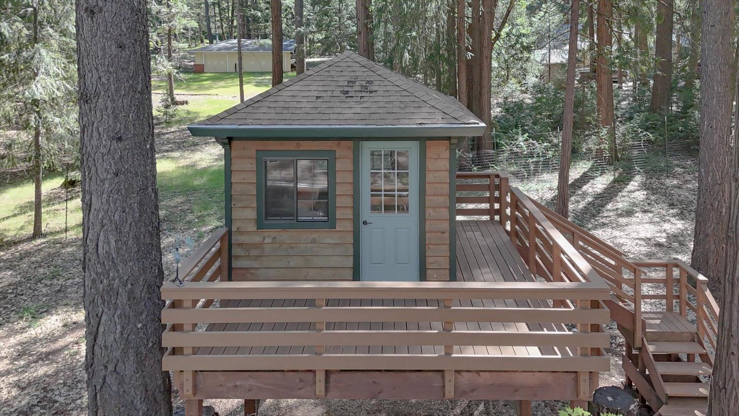 12523 Banner Lava Cap Road Nevada City, CA 95959 - Photo 49 of 57 a view of fountain in front of house